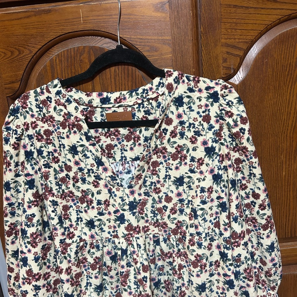Umgee Multicolor Floral Dress Cordero Material